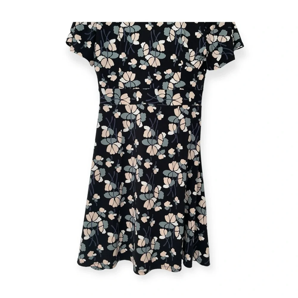 Ann Taylor Factory Petites faux wrap dress